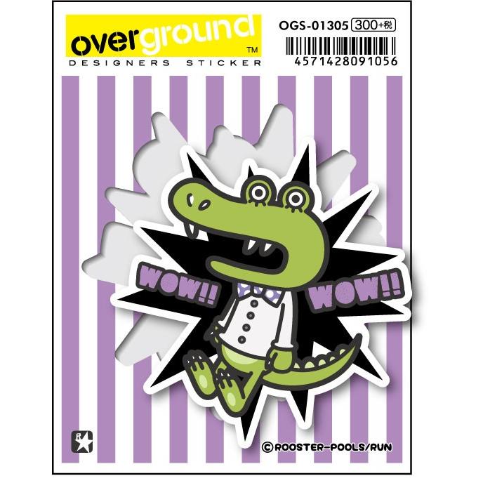 OGS1305 ROOSTERPOOLS RUN びっくりワニ アーティストグッズ