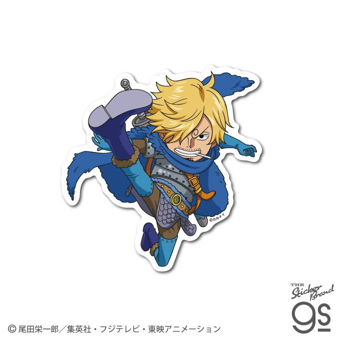 【レア】ラブコック特製　メロリンクッキー　サンジ　ステッカー ワンピース ダイカットステッカー デフォルメ サンジ (エルバフ編