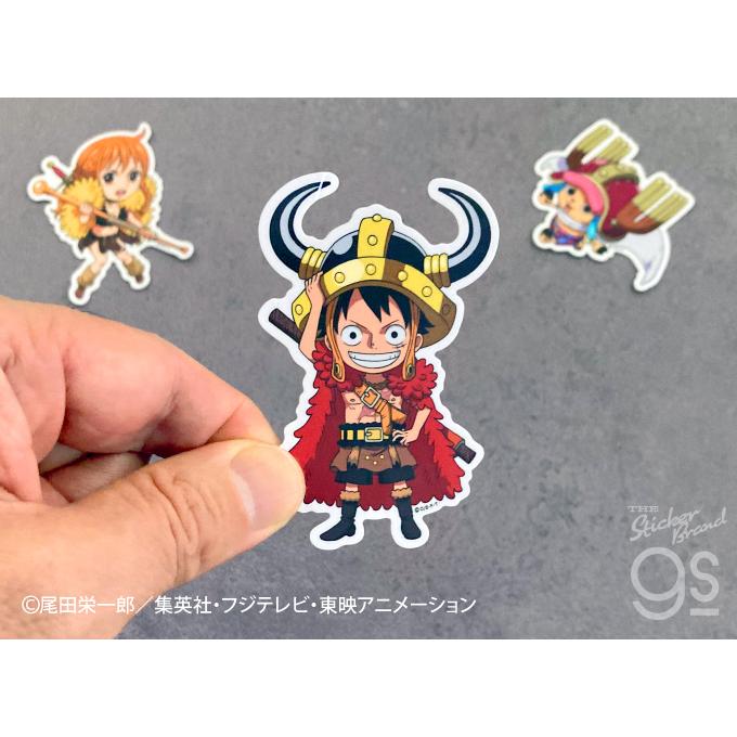 ワンピース ダイカットステッカー デフォルメ サンジ (エルバフ編