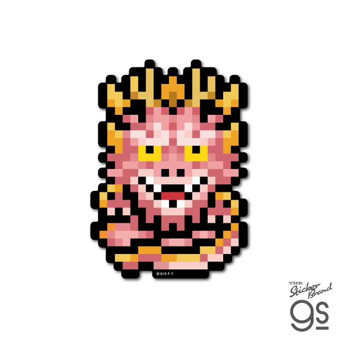 ピクセルワンピースステッカー モモの助（大人・獣型） キャラクター