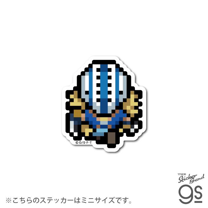 ピクセルワンピースステッカー ミニサイズ キラー キャラクター
