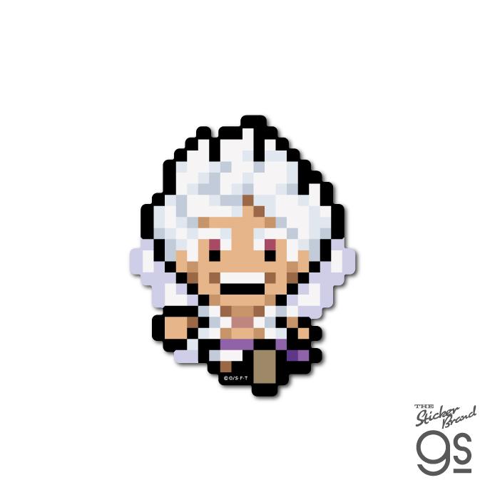 ピクセルワンピースステッカー ルフィ(ギア5) キャラクター ONEPIECE