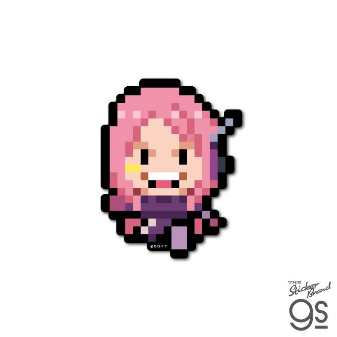 ピクセルワンピースステッカー ボニー(エッグヘッドver.) キャラクター