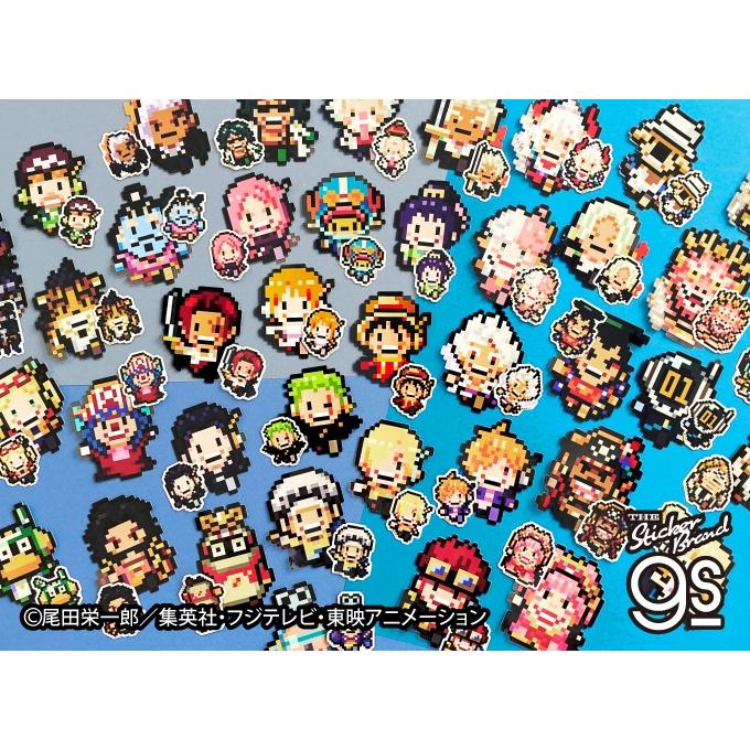 ピクセルワンピースステッカー シャカ キャラクター ONEPIECE