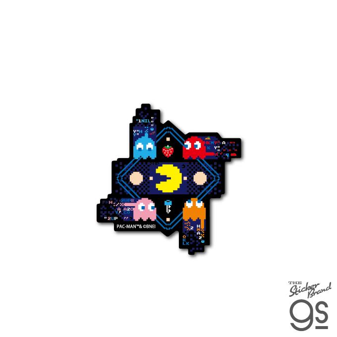 PAC-MAN ダイカットステッカー Glitchゴースト パックマン ゲーム game