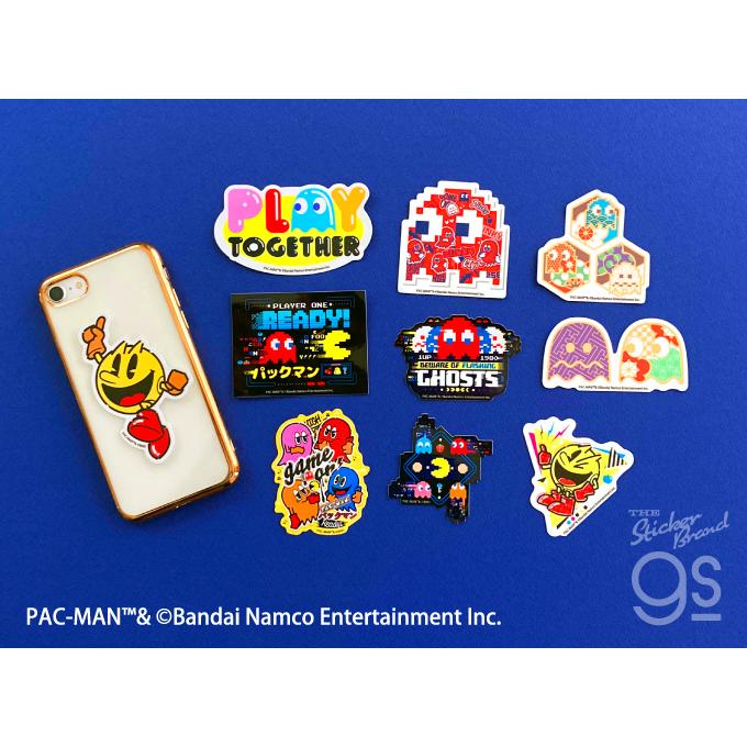 PAC-MAN ダイカットステッカー パックマン ゲーム game レトロ PAC-MAN ダイカットステッカー パックマン ゲーム game レトロ