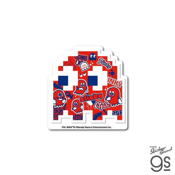 PAC-MAN ダイカットステッカー ゴースト RED パックマン ゲーム game