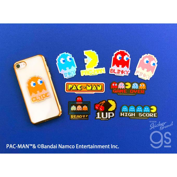 PAC-MAN ホログラムステッカー BLINKY ドット パックマン ゲーム game