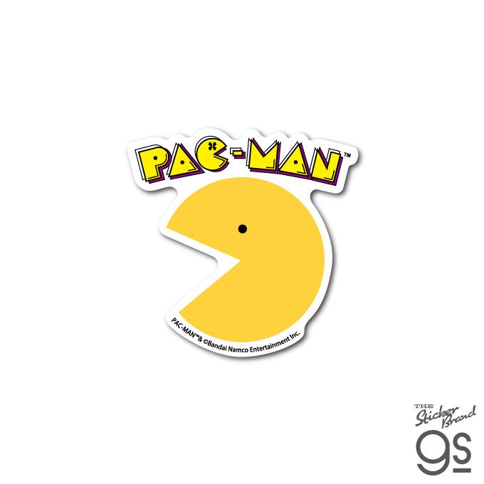 PAC-MAN ダイカットステッカー レトロ パックマン ゲーム game コレクション ライセンス商品 キャラクター 人気 gs 公式グッズ ...