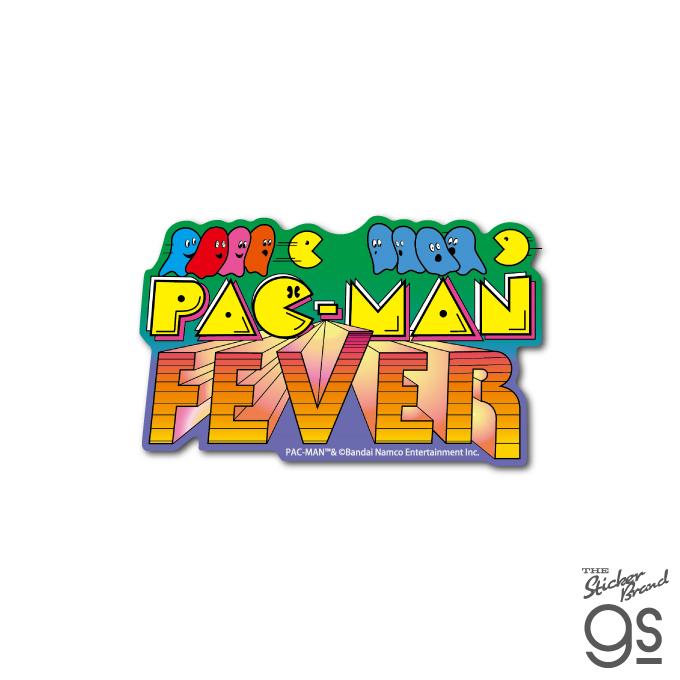 PAC-MAN ダイカットステッカー レトロ FEVER パックマン ゲーム game コレクション ライセンス商品 キャラクター 人気 gs ...