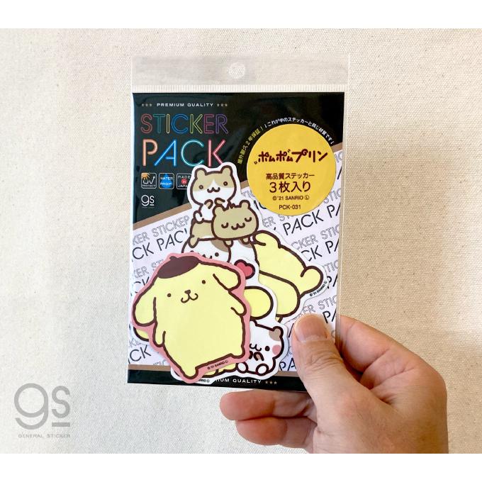 ❤本日限定おまけ付き❤ポムポムプリン　チームプリン　バッグ　ステッカーセット ❤本日限定おまけ付き❤ポムポムプリン チームプリン バッグ