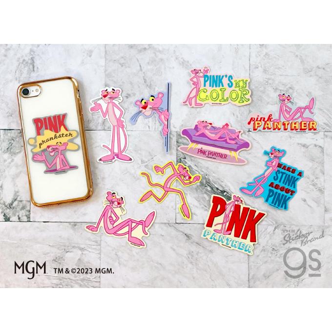 ピンクパンサー ダイカットステッカー ロゴ02 アニメ シリーズ
