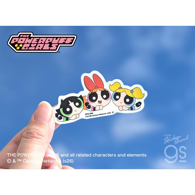 パワーパフ ガールズ ダイカットミニステッカー バターカップ パワパフ