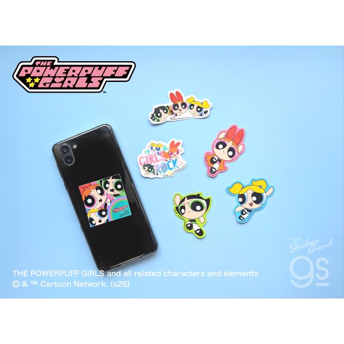 パワーパフ ガールズ ダイカットミニステッカー バターカップ パワパフ