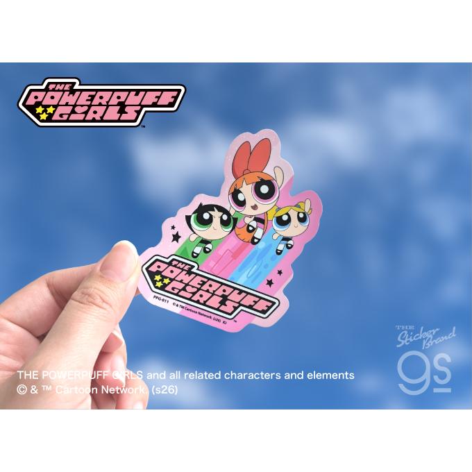 5種セット パワーパフ ガールズ ダイカットステッカー パワパフ