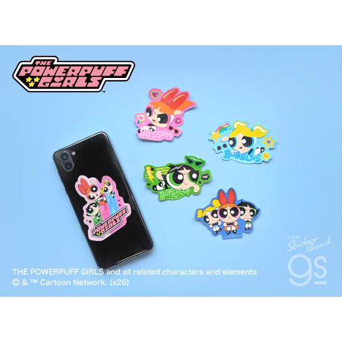 5種セット パワーパフ ガールズ ダイカットステッカー パワパフ