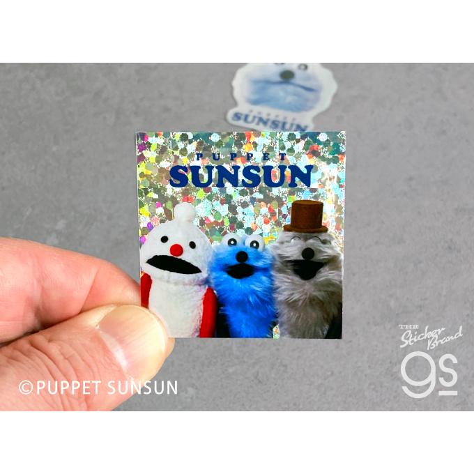 6種セット パペットスンスン ホログラムミニステッカー SNS 人気