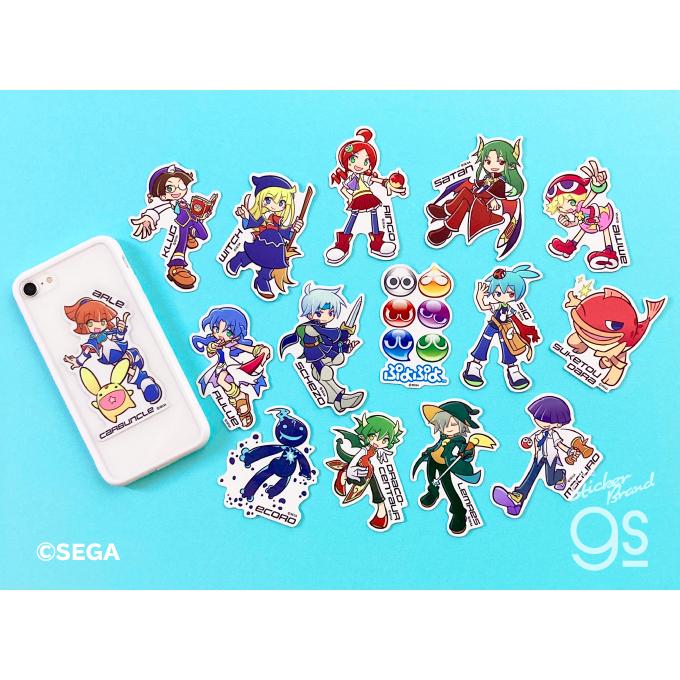 ぷよぷよ ダイカットステッカー りんご SEGA セガ フィーバー
