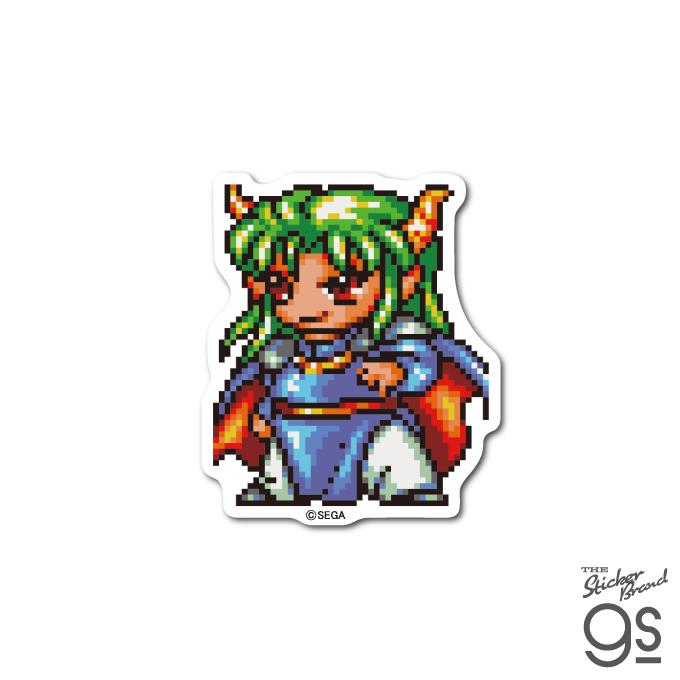 ぷよぷよ ドット ダイカットミニステッカー サタン SEGA セガ