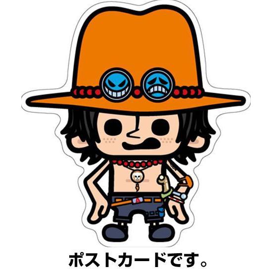 ONE PIECE ワンピース×パンソンワークスコラボ ダイカットポストカード