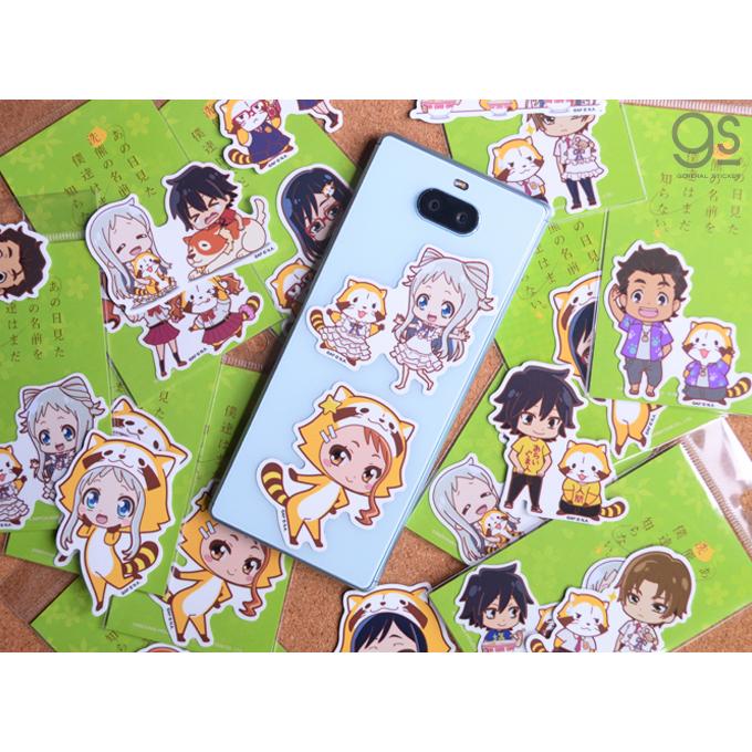 あの花 ラスカル イラストステッカー めんま ラスカル キャラクターステッカー あらいぐま アニメ 人気 コラボ かわいい ノイタミナ Rasah002 Gs 公式グッズ Ras Ah 002 ゼネラルステッカー 通販 Yahoo ショッピング