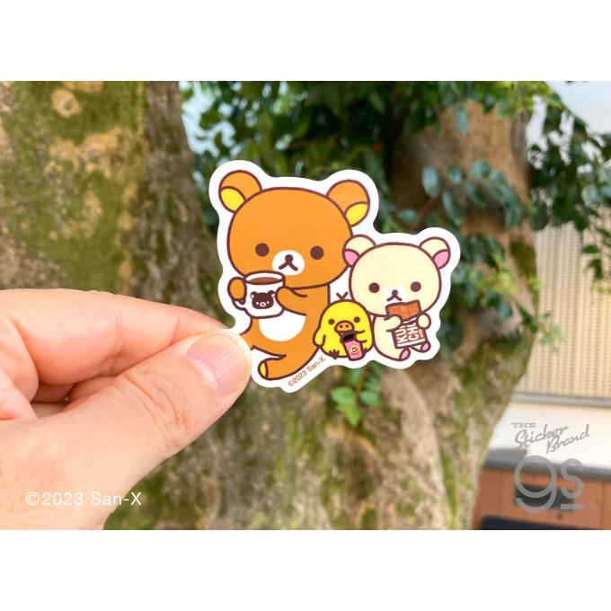 リラックマ ダイカットステッカー コリラックマ うさぎ かわいい