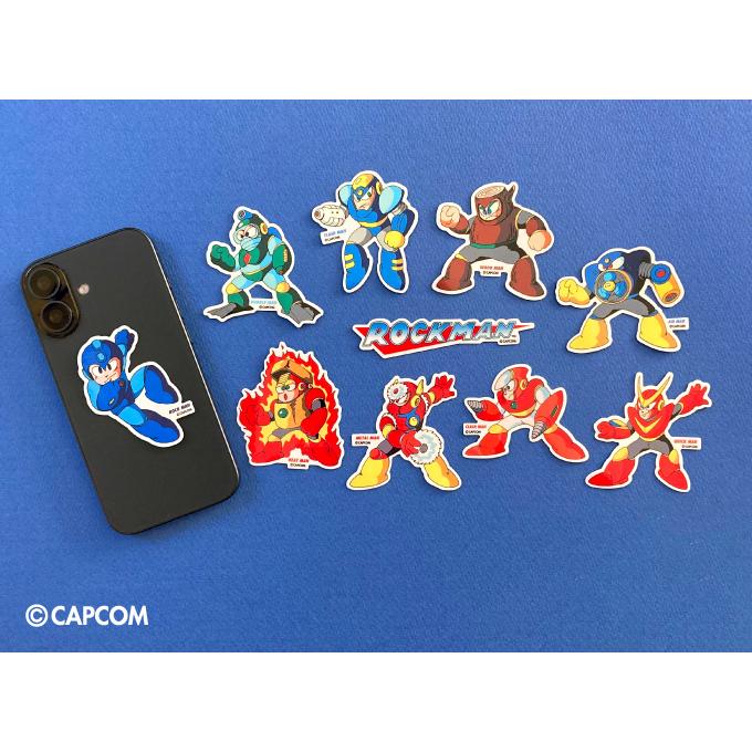 専用ページ　ロックマン　10枚セット 10種セット ロックマン ダイカットステッカー ゲーム CAPCOM カプコン