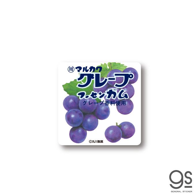レトロ駄菓子 ステッカー グレープフーセンガム マルカワ ガム 昭和