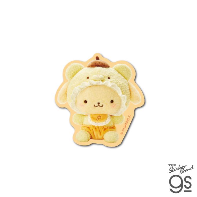 サンリオキャラクターズ ラテクマベビー ミニステッカー ポムポム