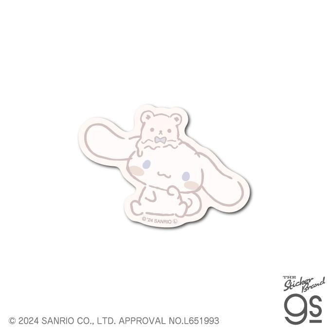 シナモロール のんびりナチュラル ミニステッカー ポーズ サンリオ