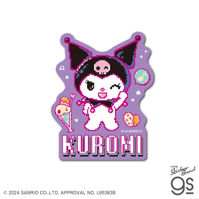 クロミピクセルアート ダイカットステッカー スイーツ サンリオ sanrio