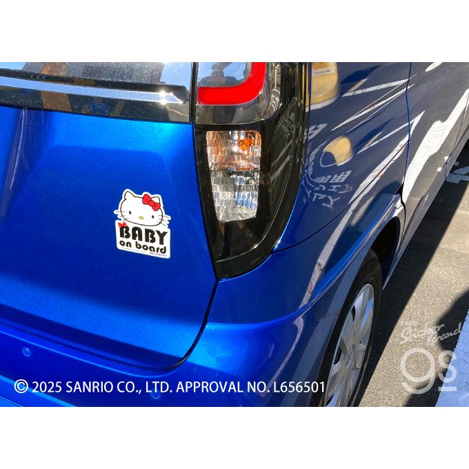 BABY on board ハローキティ サンリオ sanrio 可愛い 車用 安全 BABY on board ハローキティ サンリオ sanrio 可愛い 車用 安全