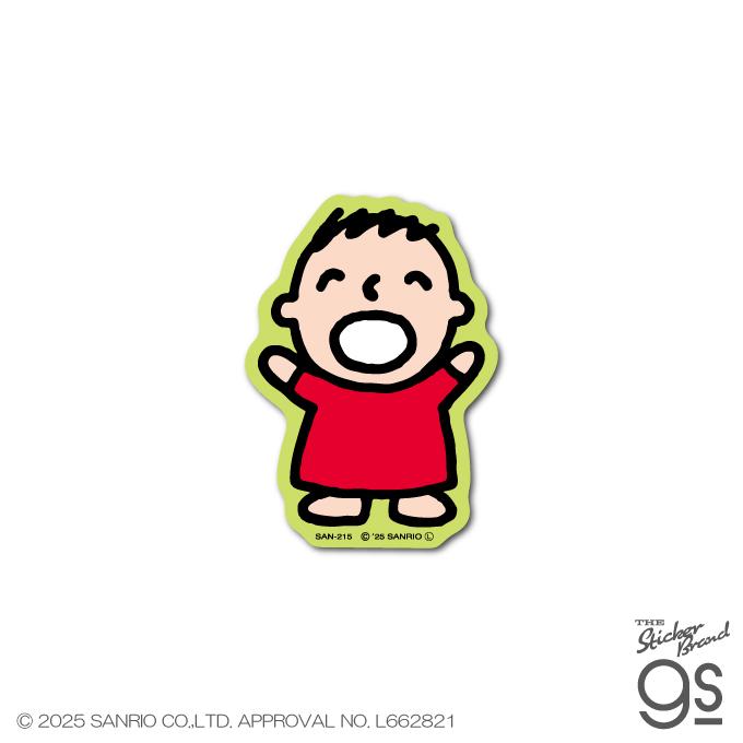 サンリオキャラクターズ ダイカットミニステッカー みんなのたあ坊