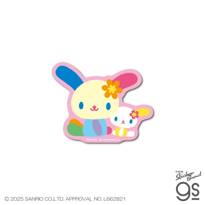 サンリオキャラクターズ ダイカットミニステッカー ウサハナ sanrio