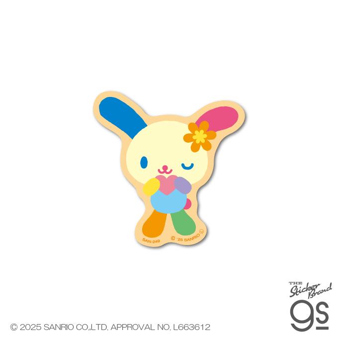 ウサハナ ダイカットミニステッカー ハート サンリオ sanrio 可愛い