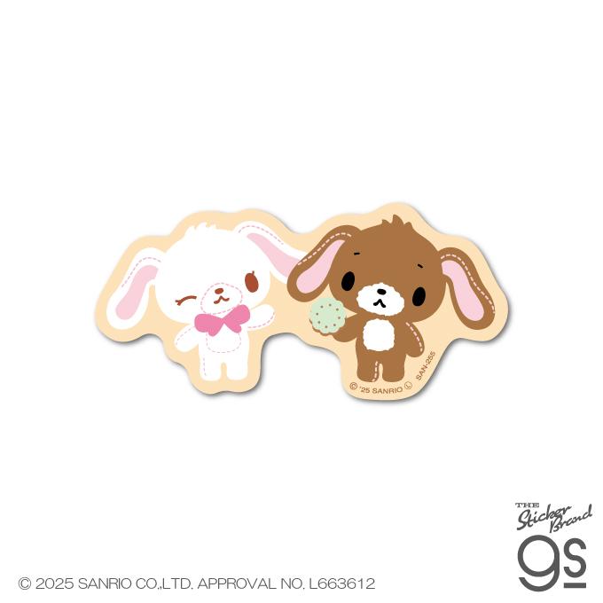 シュガーバニーズ ダイカットミニステッカー クッキー サンリオ sanrio