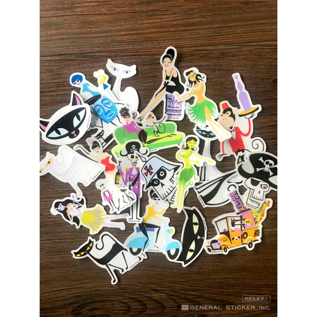 Shag 透明 Tiki Wolf Sサイズ シャグ アート アーティスト ステッカー イラスト ライセンス商品 Shag012 Gs 公式グッズ Shag 012 ゼネラルステッカー 通販 Yahoo ショッピング