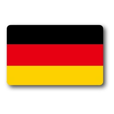 SK224 国旗ステッカー ドイツ GERMANY 100円国旗 旅行 スーツケース 車 PC スマホ｜we-love-sticker