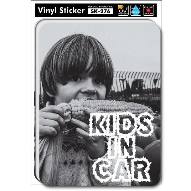 SK276 Baby in car PHOTOシリーズ10 KIDS IN CAR ベビーインカー 出産祝いや車に｜we-love-sticker