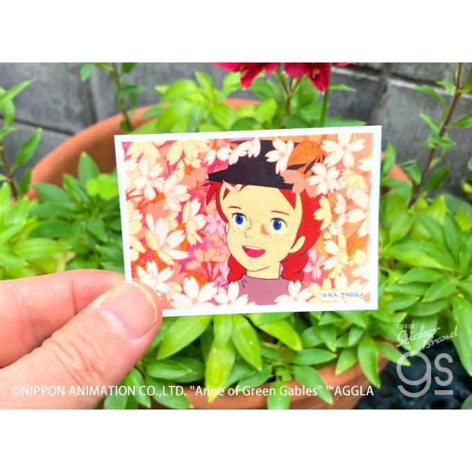 全5種セット 赤毛のアン 場面写ステッカー 世界名作劇場 アニメ 懐かし