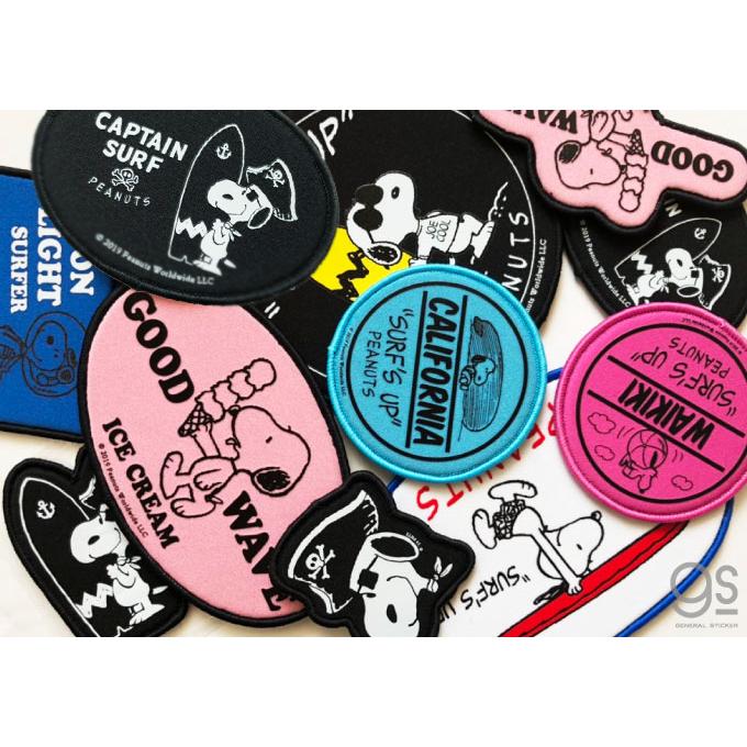 スヌーピー サーフボードステッカー captain surf キャラクター