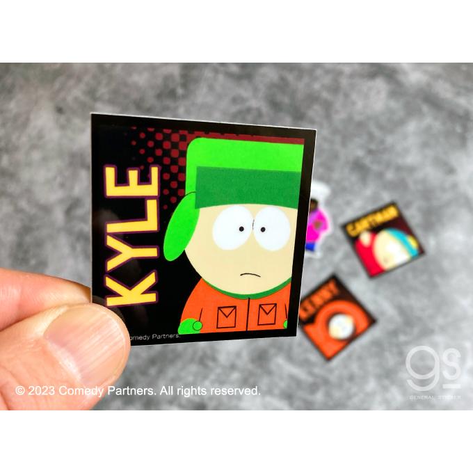 SOUTH PARKステッカー タオリー スクエア サウスパーク アメリカ