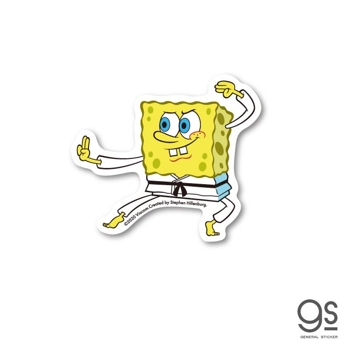 スポンジ ボブ ミニステッカー 空手 キャラクターステッカー アメリカ アニメ Spongebob Spo016 Gs 公式グッズ Spo 016 ゼネラルステッカー 通販 Yahoo ショッピング