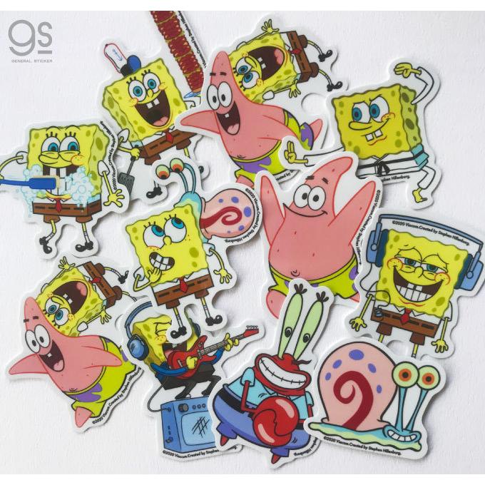 スポンジ ボブ ミニステッカー 歯磨き キャラクターステッカー アメリカ アニメ Spongebob Spo017 Gs 公式グッズ Spo 017 ゼネラルステッカー 通販 Yahoo ショッピング