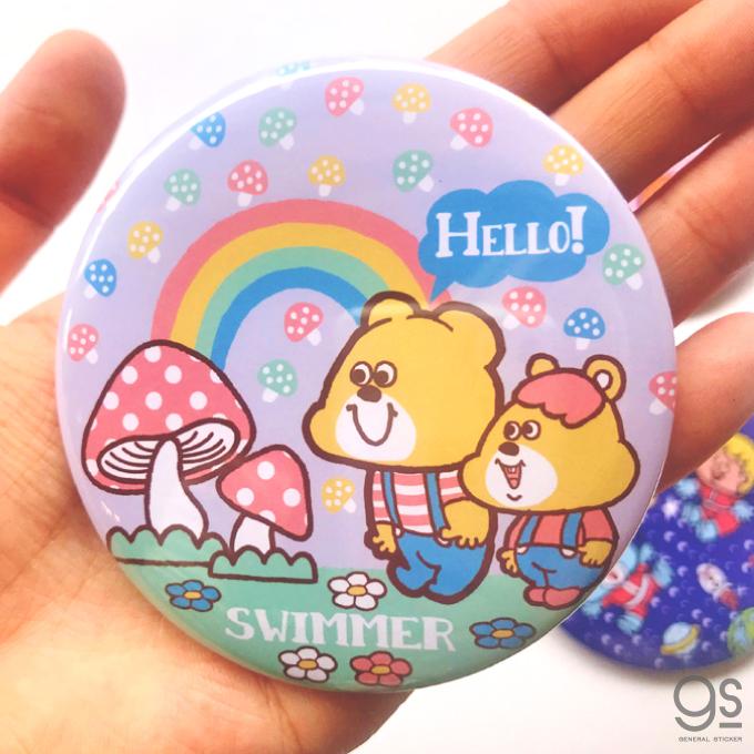 全4種セット SWIMMER 76mm缶バッジ キャラクター缶バッジ まとめ買い