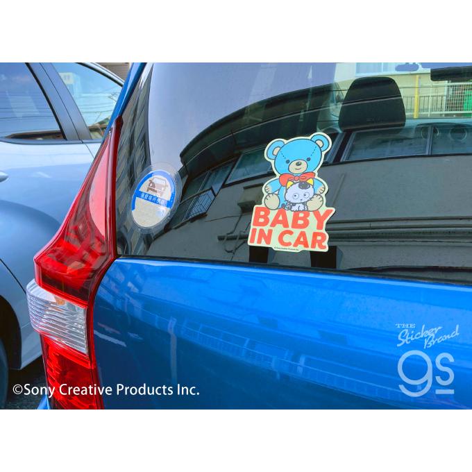 タマ＆フレンズ 車用ステッカー CHILD IN CAR うちのタマ知りませんか