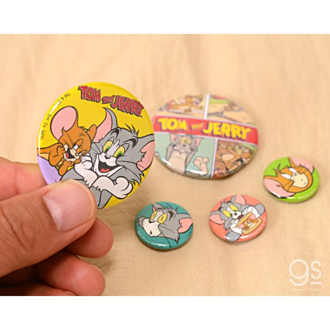 トムとジェリー 44mm缶バッジ キャラクター缶バッジ アメリカ アニメ Tom And Jerry 人気 かわいい アクセサリー Tj043 Gs 公式グッズ Tj 043 ゼネラルステッカー 通販 Yahoo ショッピング