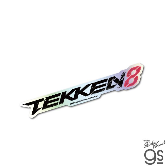 鉄拳8 ダイカットホログラムステッカー ロゴ TEKKEN コレクション 3D