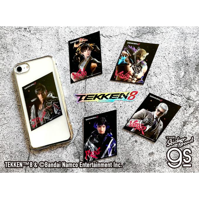 鉄拳8 ダイカットビニールステッカー クマ キャラクター TEKKEN 鉄拳8 ダイカットビニールステッカー クマ キャラクター TEKKEN
