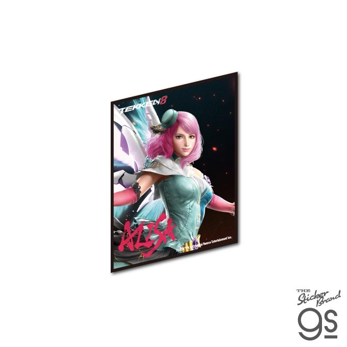 鉄拳8 ダイカットビニールステッカー アリサ・ボスコノビッチ ALISA